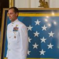 Retired Master Chief Special Warfare Operator Britt Slabinski was awarded the nation’s highest military honor